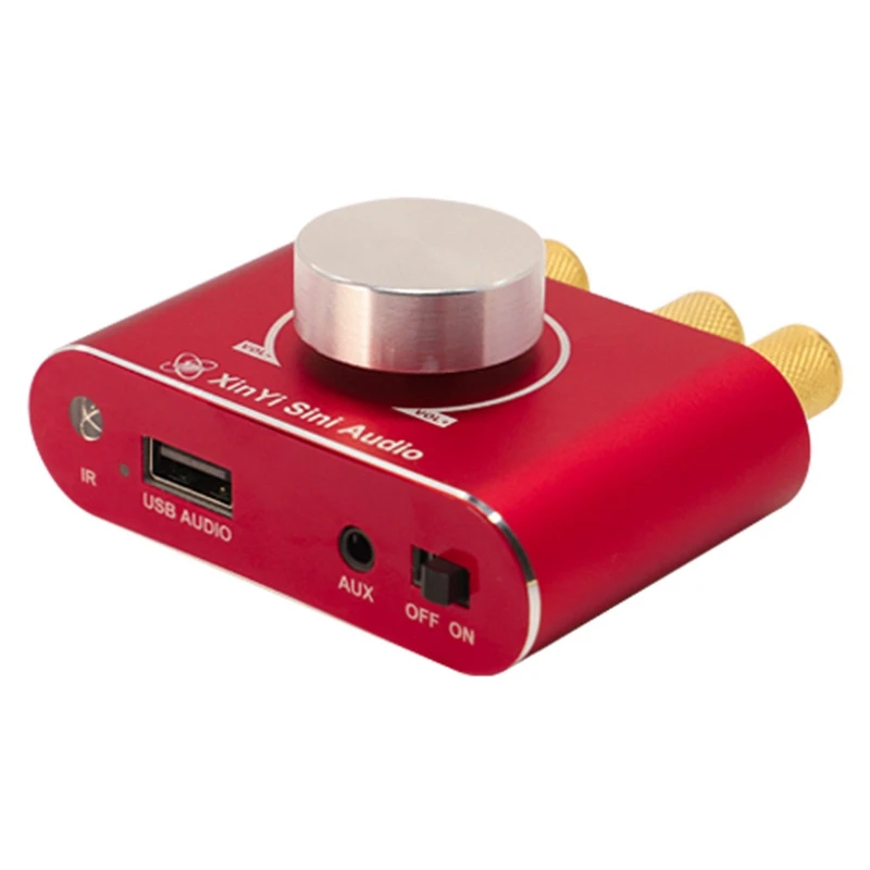 X15H 15WX2 สเตอริโอดิจิตอล AMP Amplificador Theatre รีโมทคอนโทรล HIFI 5.1 บลูทูธเครื่องขยายเสียง