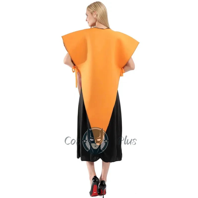 الكبار مضحك البيتزا زي حفلة الهالوين الغذاء تأثيري بذلة ملابس كرنفال عيد الفصح بوريم فستان بتصميم حالم حجم واحد #2