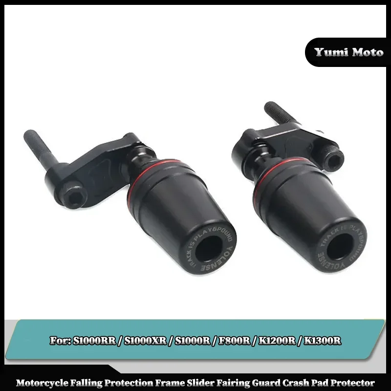 

New For BMW S1000RR S1000XR S1000R F800R K1200R K1300R Motorcycle Falling Protection Frame Slider Fairing Guard Crash Protector