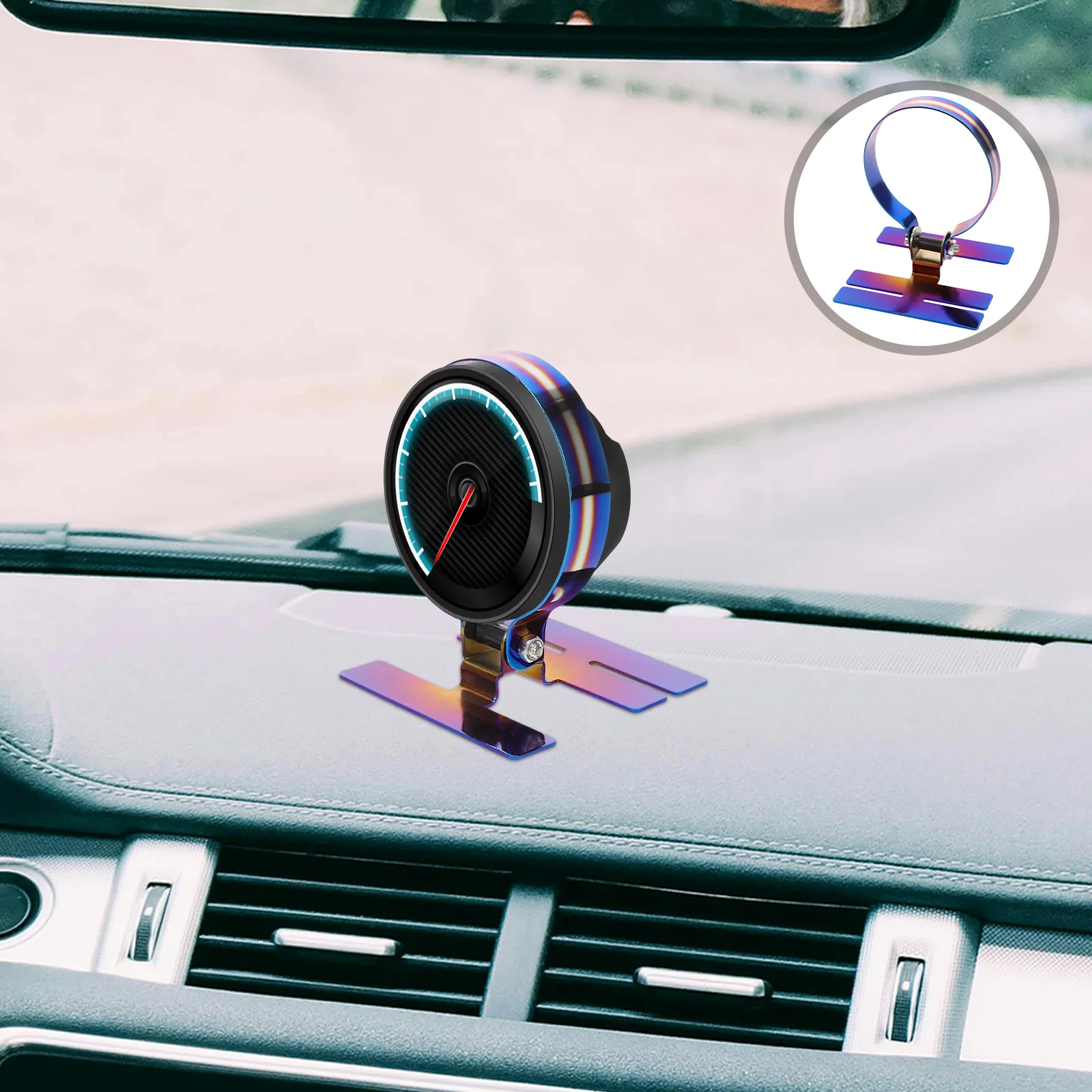 

Dash Meter Vehicle Holder Scratch Resistant Durable Automotive Meter Cover For Car Dashboard Mount Kit Dash Mount For Car Gauge