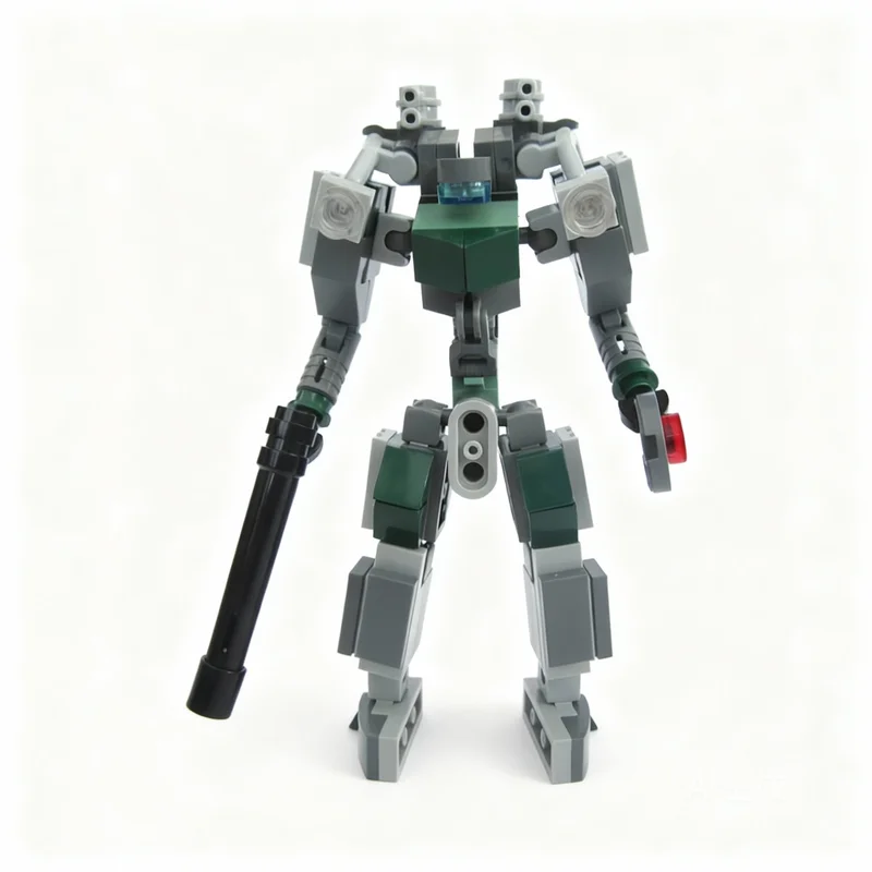 104pcs MOC Army Commando Robot Mech Space Model Building Blocks Christmas Gift Construction Toy DIY Education Birthday Creative