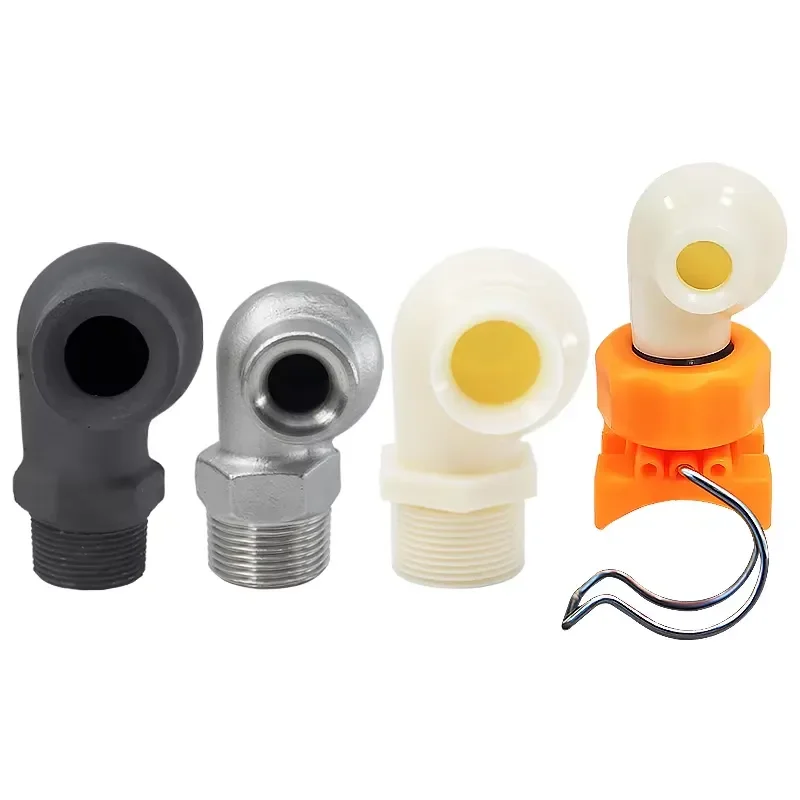 High Efficiency Nozzle for Humidification Tower, Anti-Clogging Swirl Spray Nozzle for Industrial Humidifying, Durable