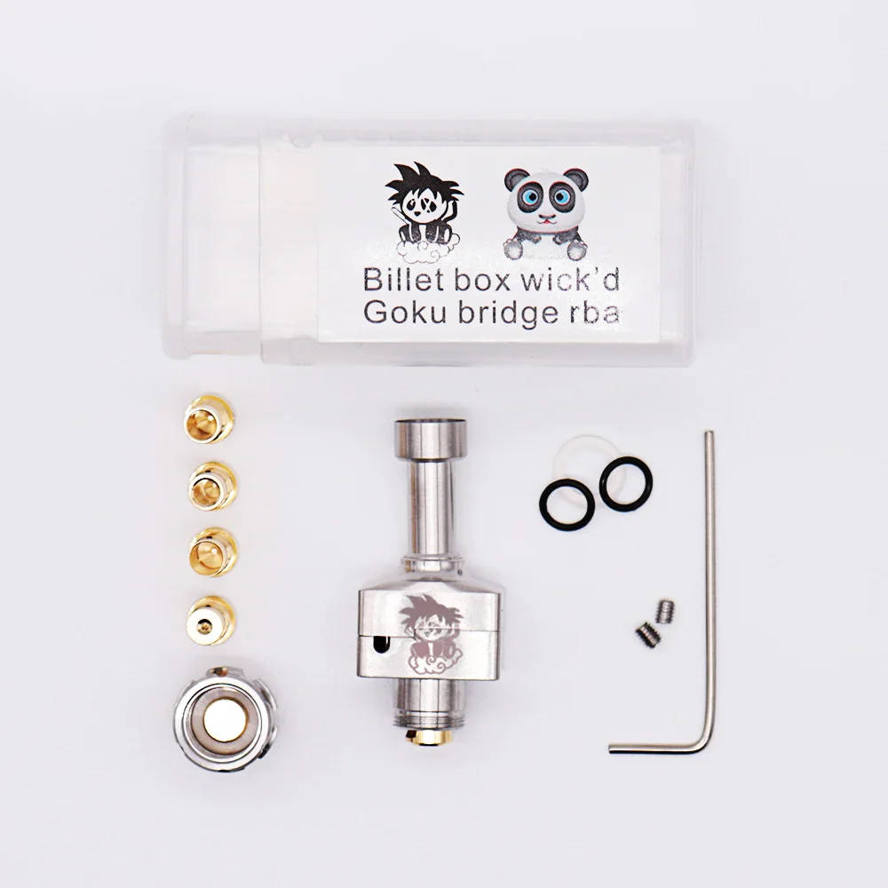 Wick 'd,Sxk Bilet Tuballer dna 60 70w,bb box boro Tank pandaパターン,互換性のあるBridg'd 2 sxk Bilet 70wボックスmodキット
