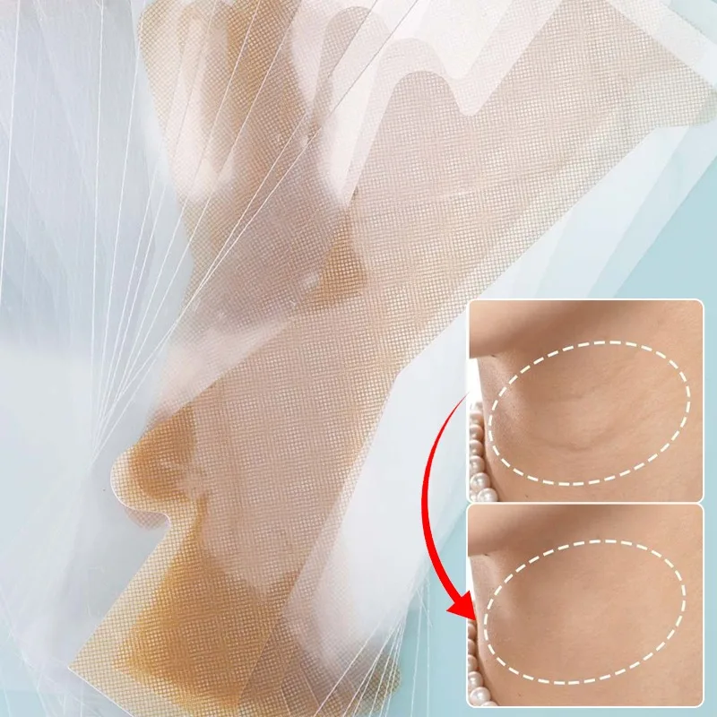 10-100sheet Face Neck Anti-Wrinkle Removal Tape Wrinkle Patches Neck Lifting Stickers Skin Care Improve Fine Lines Padding