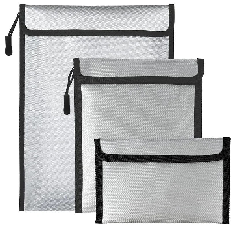 Upgraded Waterproof & Fireproof Faraday Bag for Car Keys, Cell Phone, Laptops Signal Shielding Anti-Hacking Radiation Protection view 2