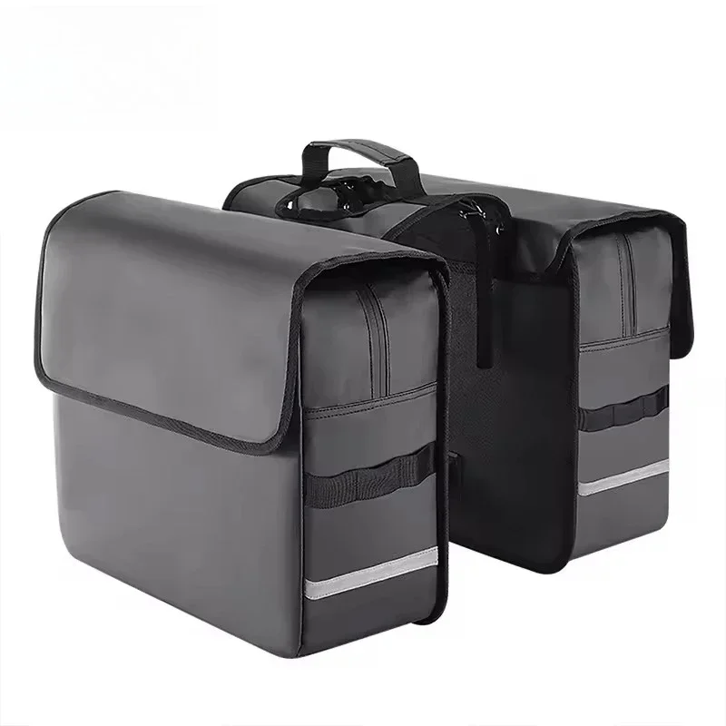 New large-capacity waterproof bicycle rear luggage rack bag mountain road travel bag