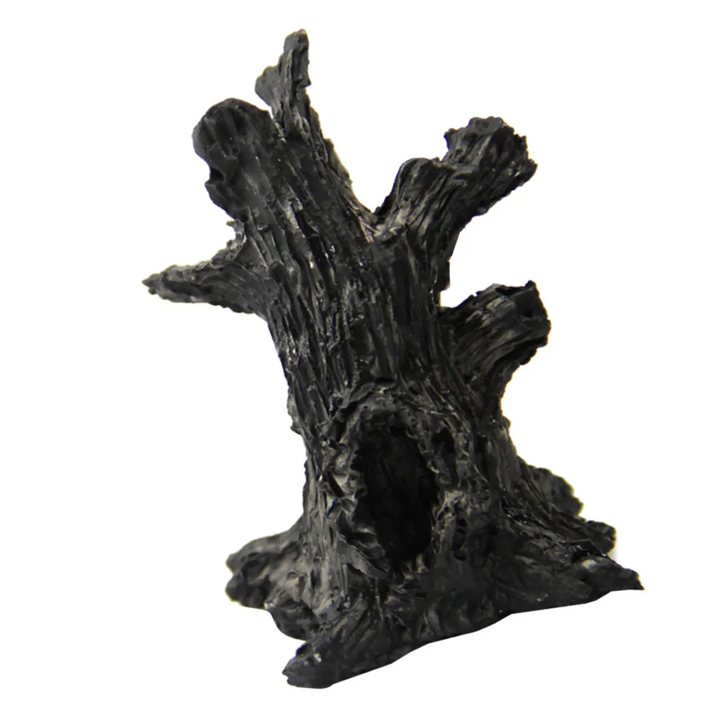 3Pcs Resin Tree Hole Statue Decor for Bonsai Garden Living Room Bedroom Study Micro Landscape Decoration Resin Ornament Craft