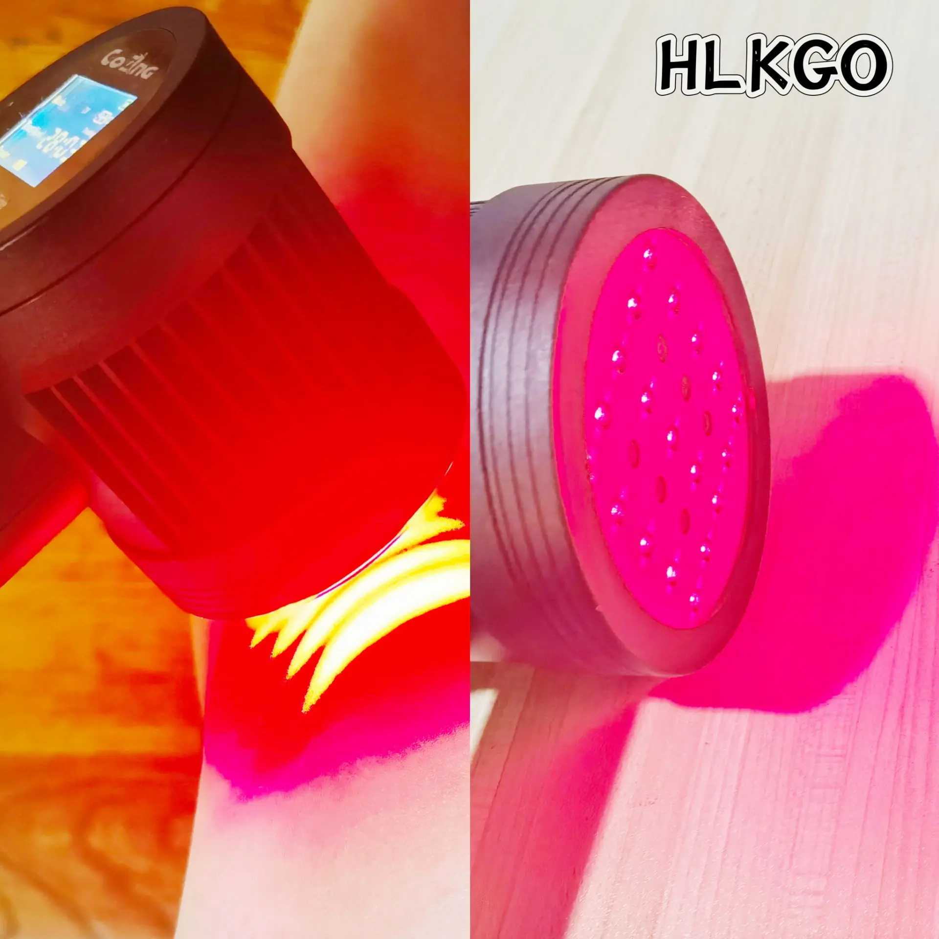 

Clinical Grade HLKGO LLLT Physiotherapy Equipment - Dual-Wavelength 808nm/650nm Laser for Deep Knee Joint Pain & Arthri
