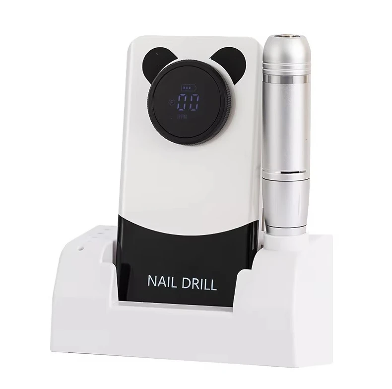 

New V9 Manicure Nail Polisher Pedicure Drill 45000rpm Cordless Nail Drill Machine 15W Rechargeable Portable Nail Drill Machine