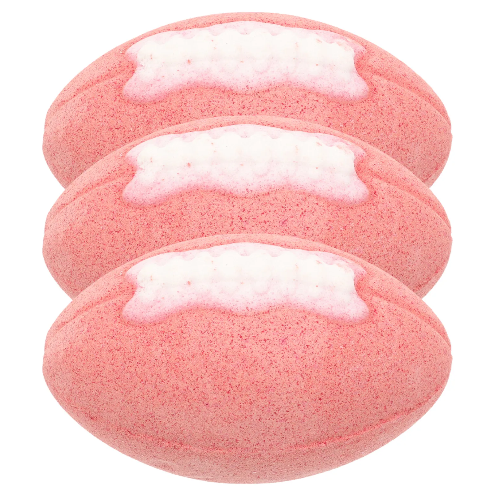 

3Pcs Creative Sea Salt Bathing Bombs with Essential Oils for Relaxation Exfoliation Moisturizing Glowing Skin Aroma Fragrance