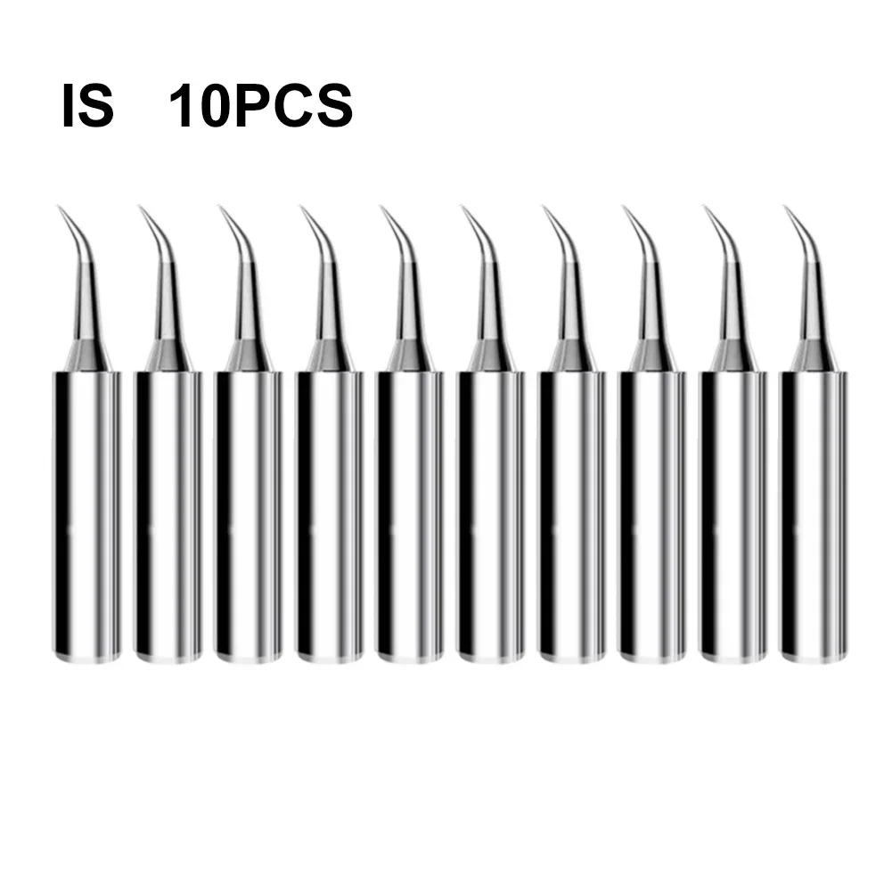 10pcs Soldering Iron Tips Welding Iron Head For 936/937/938/969/852/858/952 Soldering Station Electric Soldering Tools ﻿