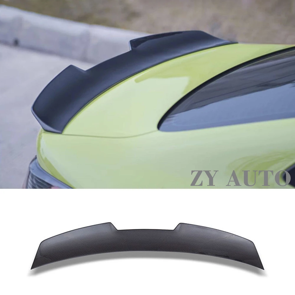 For BMW M4 G82 2021-2025 Dry Carbon Fiber Rear Trunk Spoiler No Drilling Car Exterior Tuning Accessories