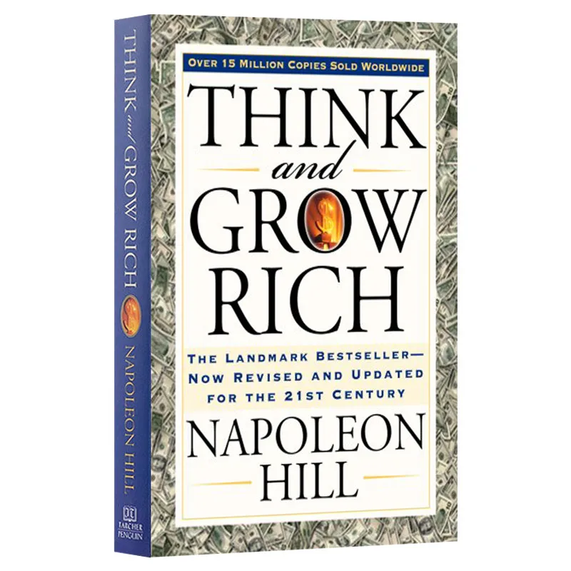 Think And Grow Rich By Napoleon Hill Classic Wealth Building Success Mindset Financial FreedomMotivational SelfHelpBusiness Book