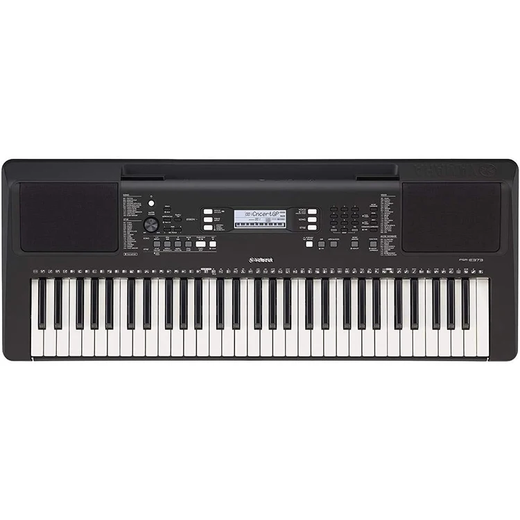 PSR E373 61 Keys Portable Piano Digital Keyboard Electronic Organ Musical Instrument For Adult Beginner