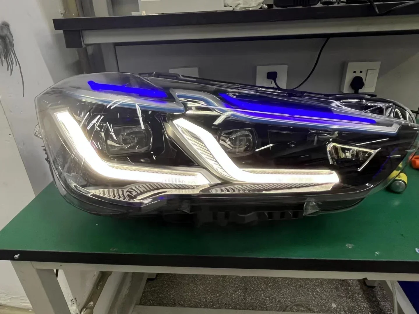 Apollo Archaic Led Headlight X1 2016-2019 F48 F49 With DRL Dynamic Turn Signal Lamp Low Beam High Beam Angel Eye Projector Lens