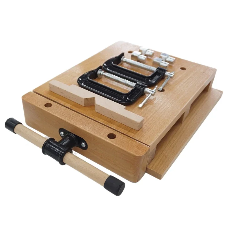 Home Small Woodworking Workbench Woodworking Table Woodworking Table Multifunctional Desktop Manual Workbench Beech Solid Wood
