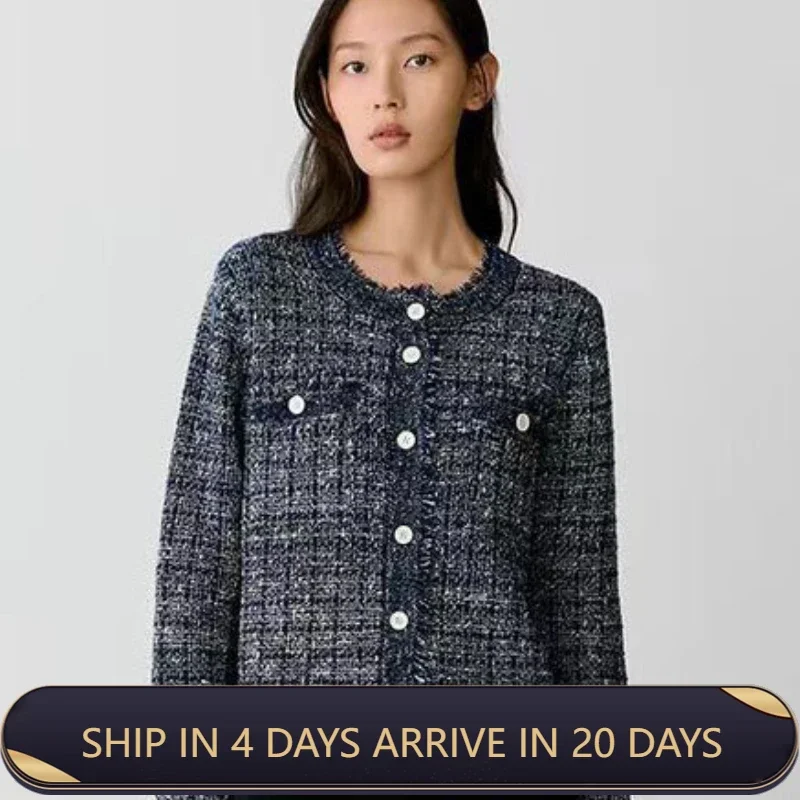 Custom Tailor-made Suits - Casual and Beautiful Early Autumn Knitwear Cardigan Jacket Coat for Women