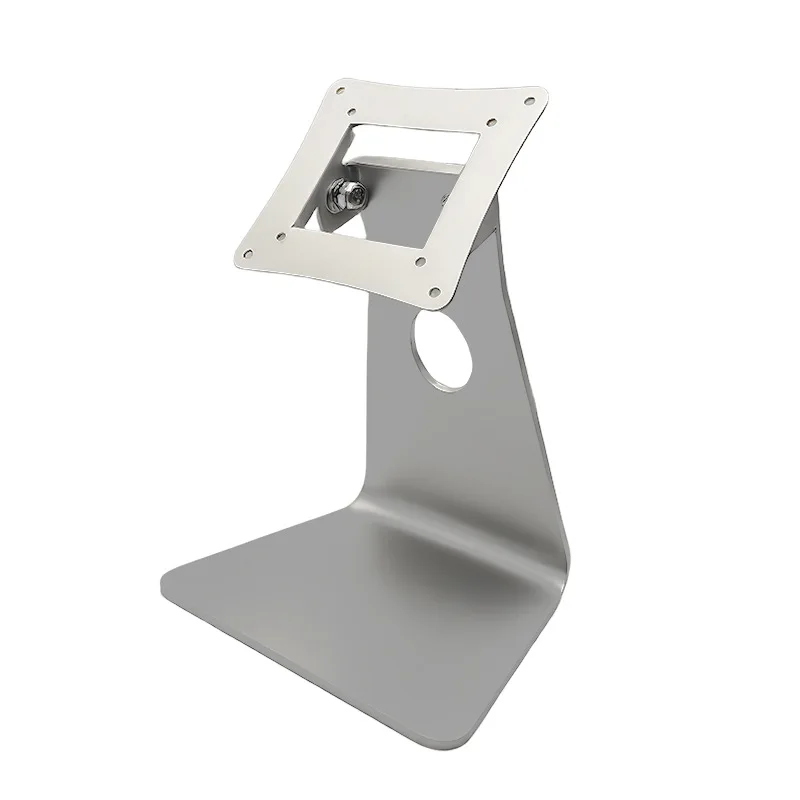 Heavy Duty Monitor Desk Stand for 7-32 Inch Screens High Hardness Monitor Mount Adjustable VESA Compatible for Library Office Co