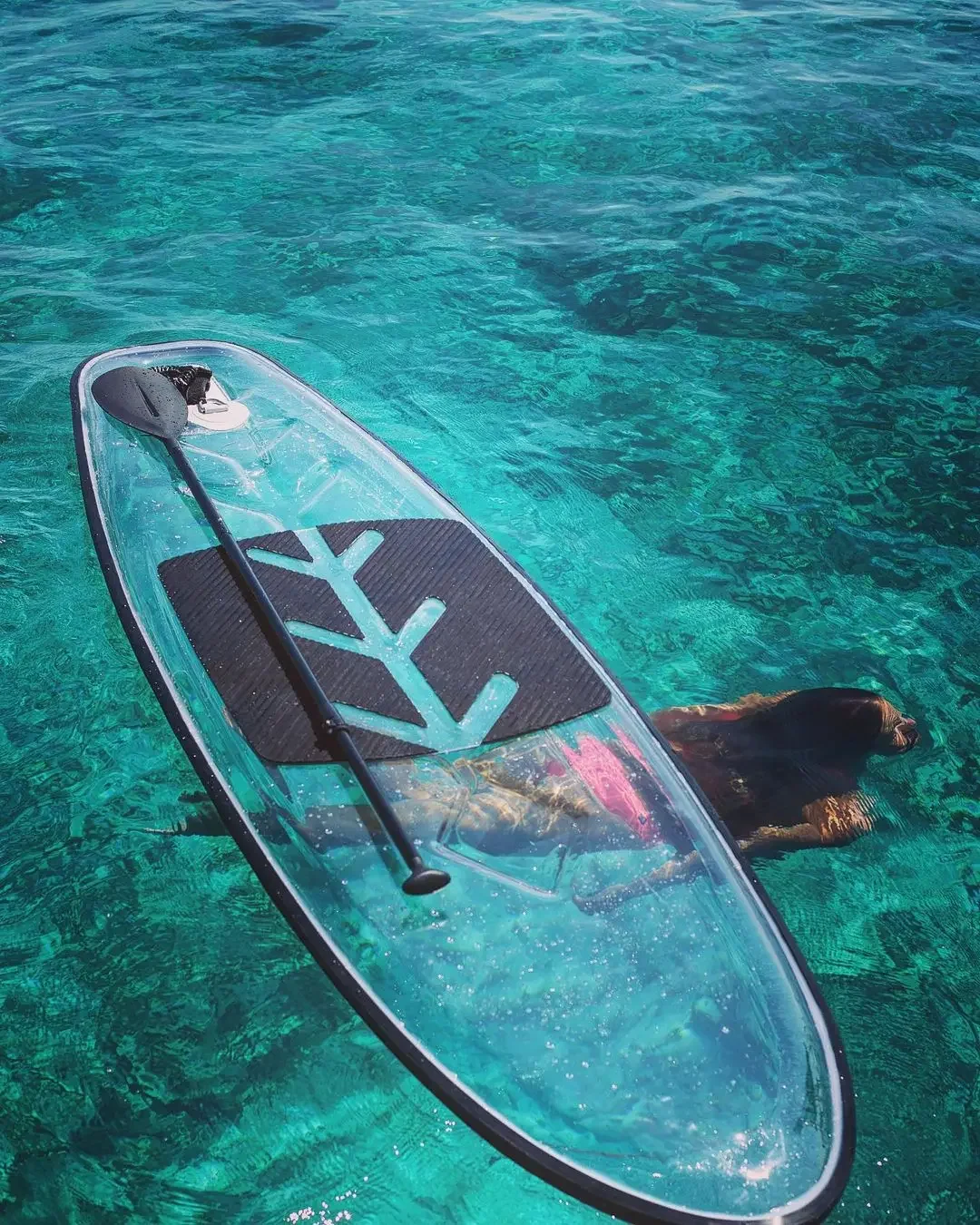 30KG 3m Crystal Surfboard  Transparent Clear SUP Board