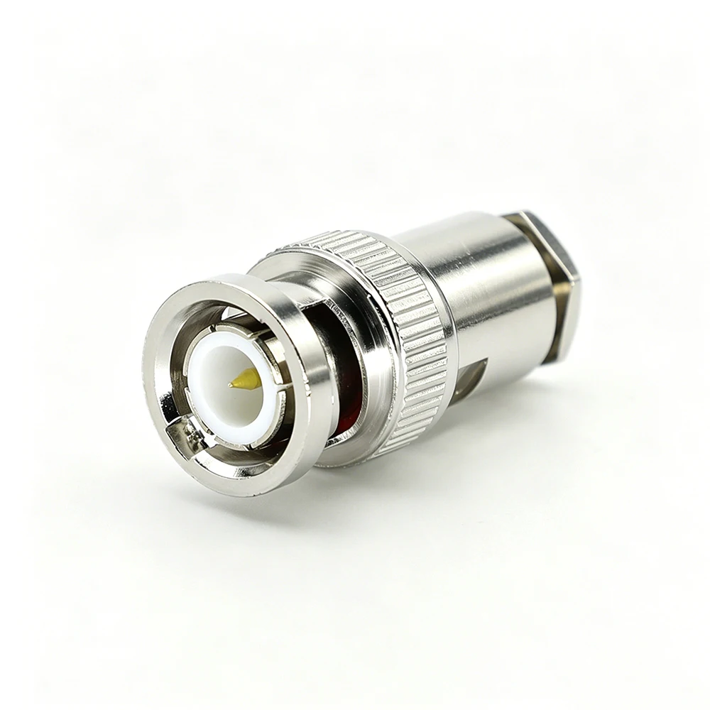 1/3/5Pcs BNC Male Plug Clamp RG58 RG142 LMR195 RG400 Cable RF Coaxial Connector Wire Terminals DIY