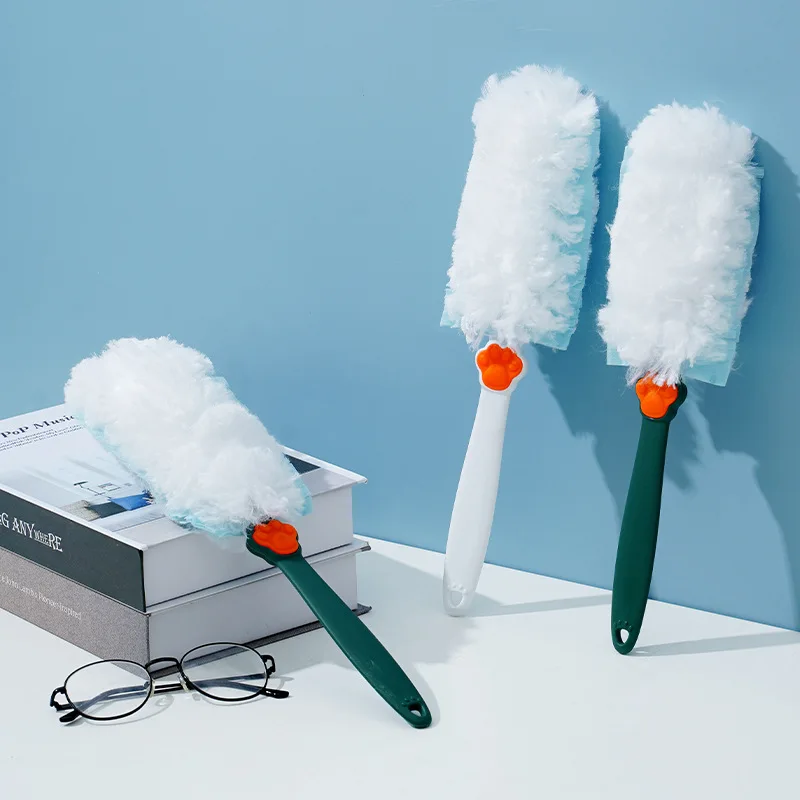 Electrostatic Dust Duster Household Cleaning Dust Sweeper Disposable Fiber Brush Head Dust Duster