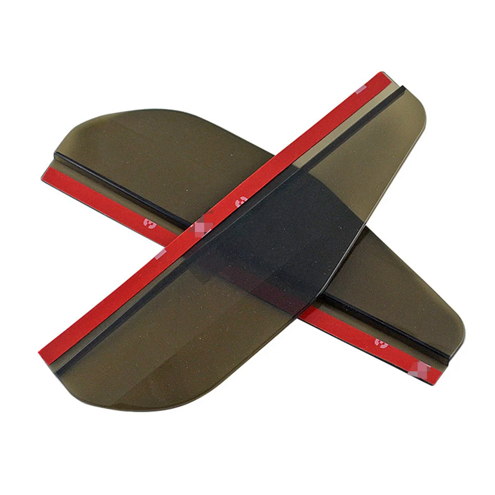 2Pcs Car Rearview Mirror Rain Eyebrow Visor Carbon Fiber Car Rearview Side Snow Sun Visor Rain Cover Car Exterior Accessories