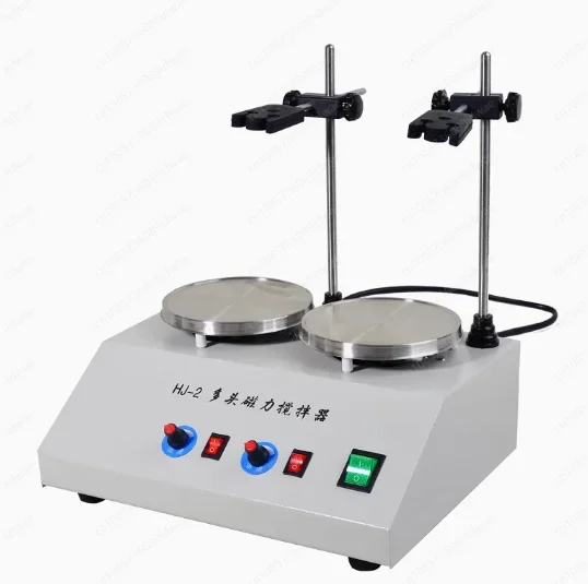 Magnetic stirrer multi-heating laboratory temperature control digital display six-connected quadruple electromagnetic