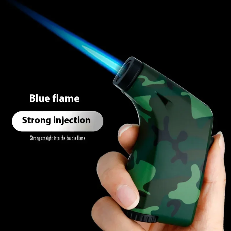 

Jobon Mini Compact Portable Lighters Inflatable Windproof Direct Punch Cigar Lighters Wholesale New Gun Lighters Men's Gadgets