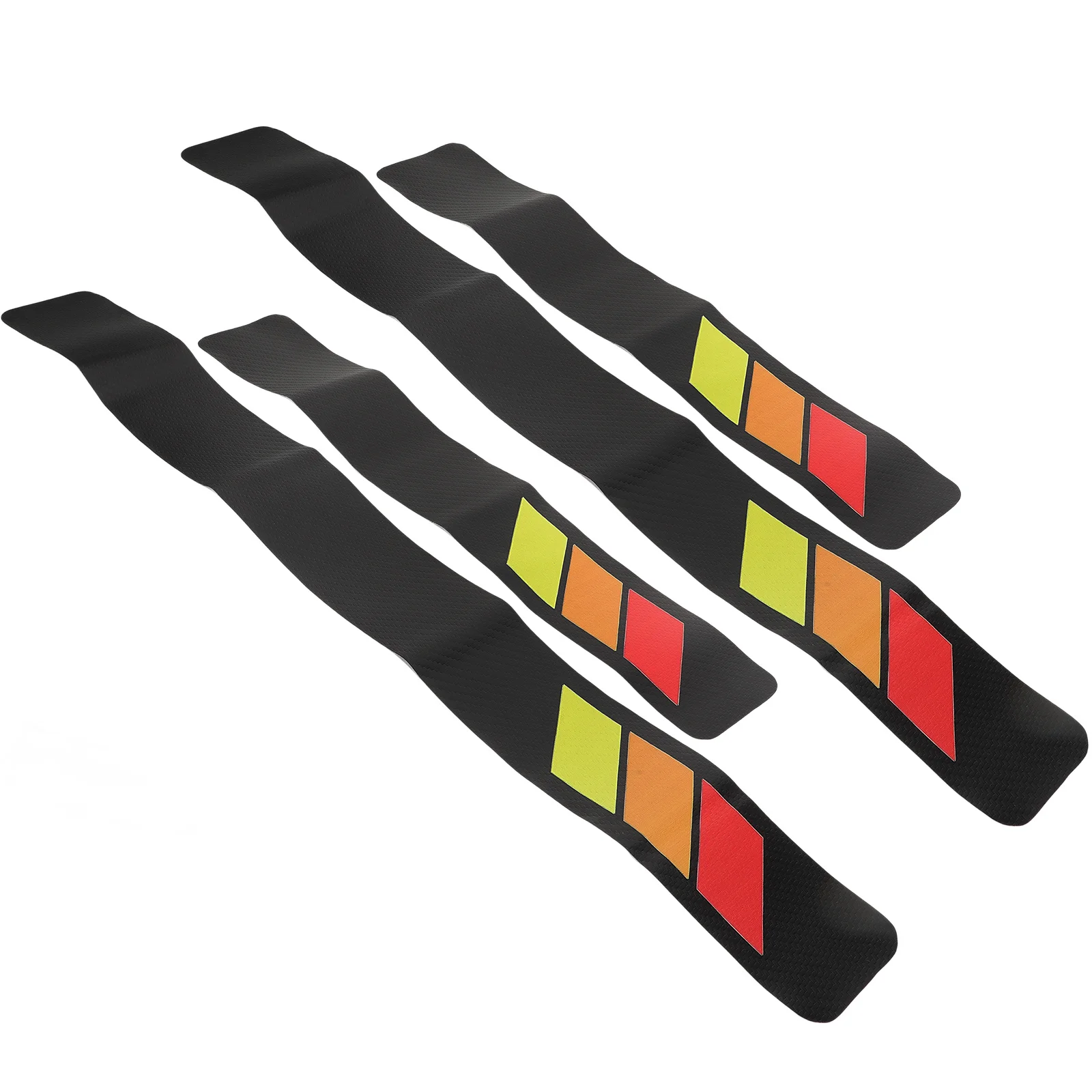 

4Pcs Car Door Sill Protector Easy Install No Tools Required Sleek Design Suitable for Cars Pickup Trucks Accessories