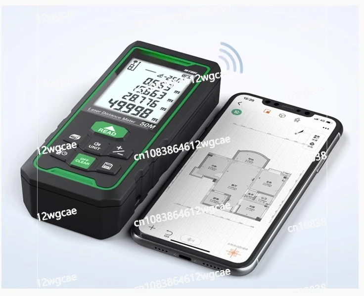 

Laser rangefinder outdoor measuring instrument, high-precision laser ruler, infrared measuring ruler, electronic ruler