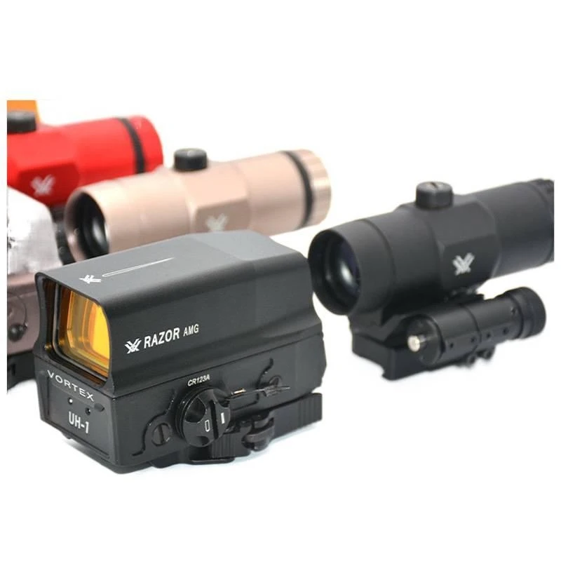 USB Rechargeable Optical Sight Dual Power Supply 20mm Rail Slot Outdoor Spare Parts Accessories