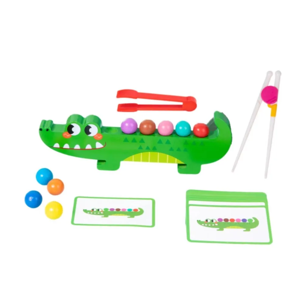 مشبك خشبي الخرز اللعب التعليمية كاتربيلر فرز الألوان لعبة مونتيسوري المحمولة التعلم كليب حبة مطابقة لعبة