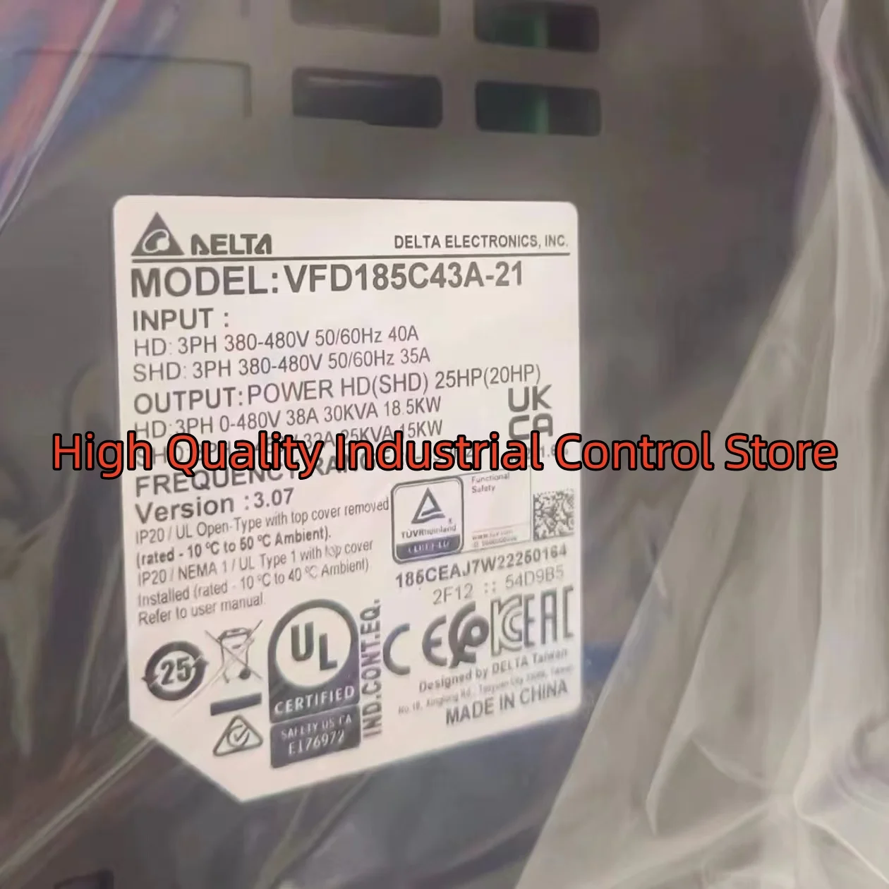 

New original VFD185C43A-21 VFD220CP43A-21 frequency converter