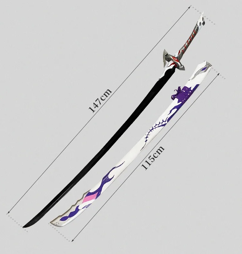 Spiel Honkai: Star Rail Acheron Schwert Cosplay Requisiten Halloween Karneval Cosplay Party Requisiten Zubehör