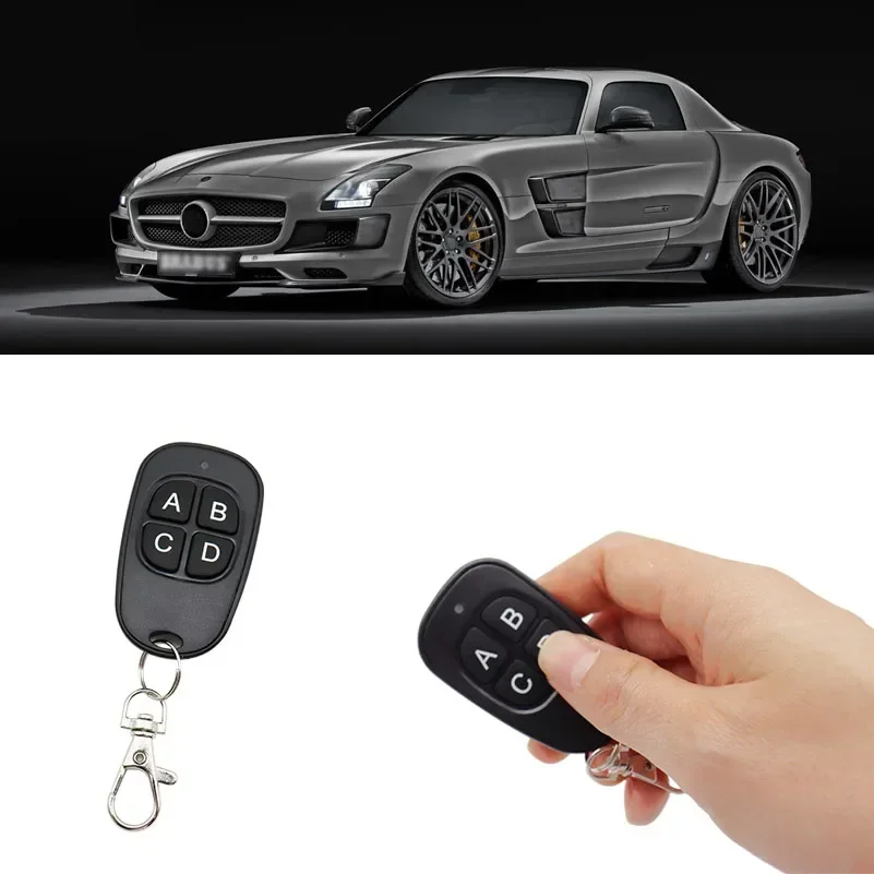 10PCS Wireless RF 433mhz Remote Control Copy Code Garage Door Gate Duplicator 433 Mhz Key Remote Opener