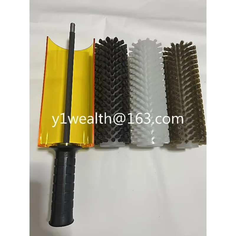 Snowboard Waxing Set Electric Roller Brush Set Copper Wire Roller Brush Nylon Roller Brush Horse Hair
