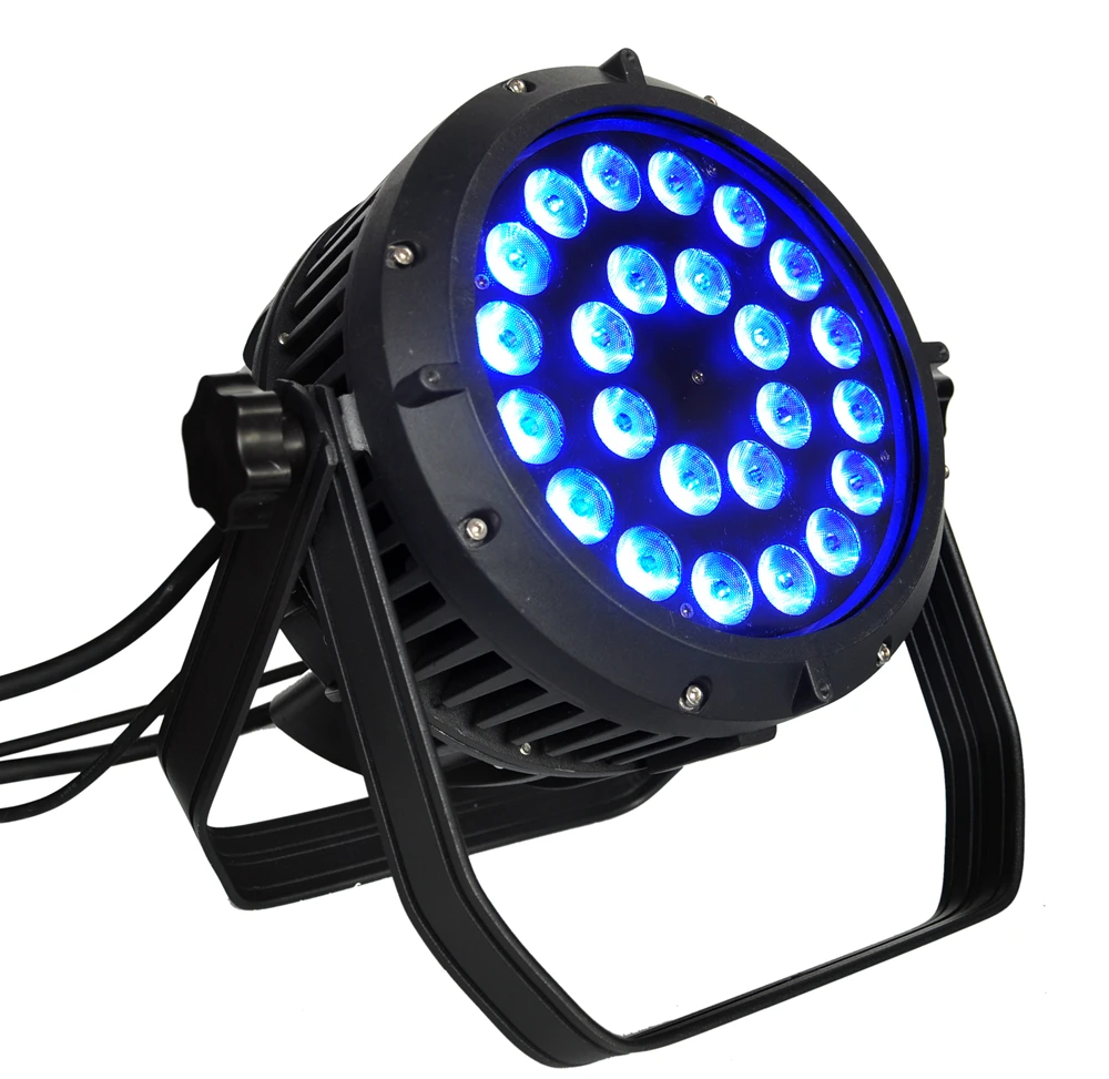 TIPTOP Stage Lights 200W Professional DJ Light 24x18W Super Bright Party Lighting LED DMX-512 Washing Light for Church Events