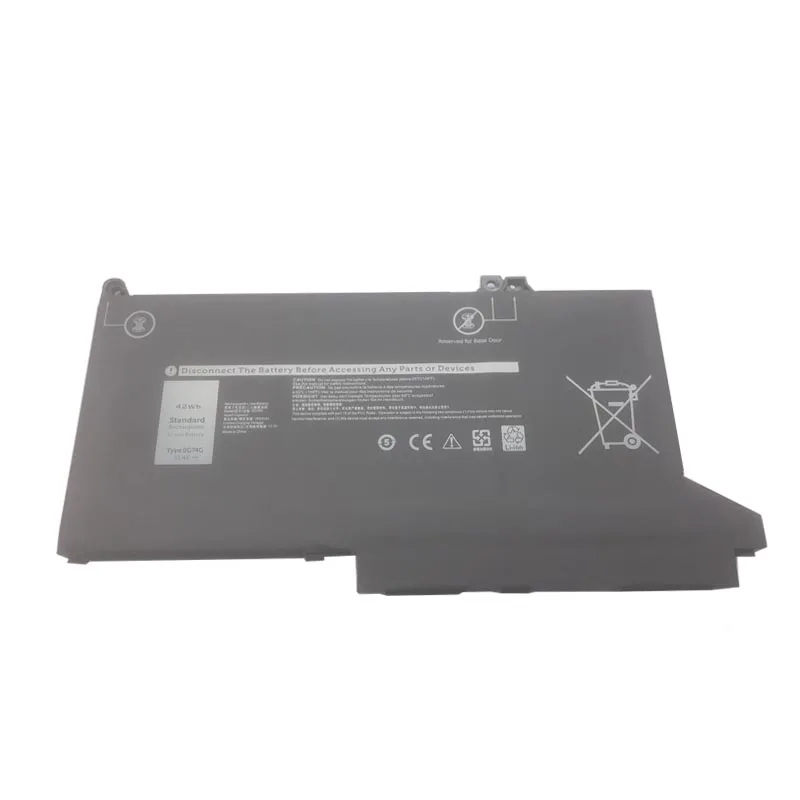 LMDTK New OG74G 0G74G Laptop Battery For Dell 7000 E7280 E7380 E7480 11.4V 42WH