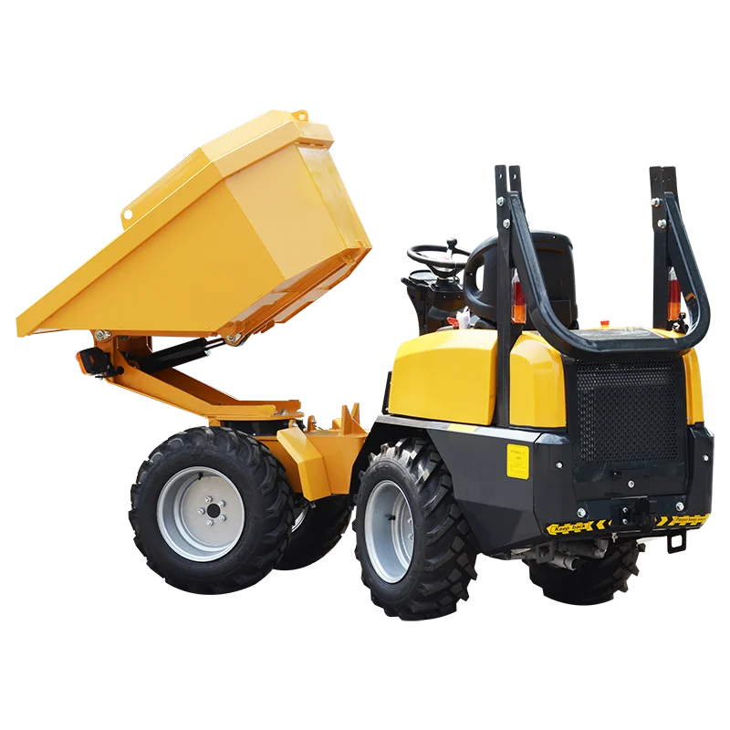 300kg Mini Site Dumper CE Approved Euro 5 Compact Track Dumper for Landscaping