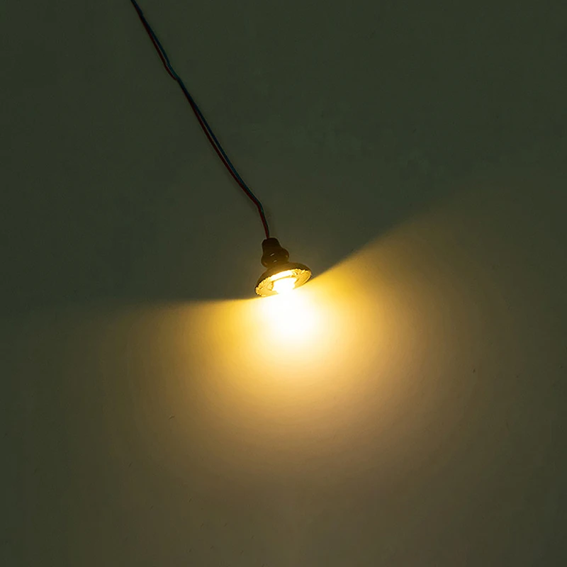 HO 1/87 Scale 3V Led Light Miniature Simulation Outdoor Billboard Model DIY Lamp