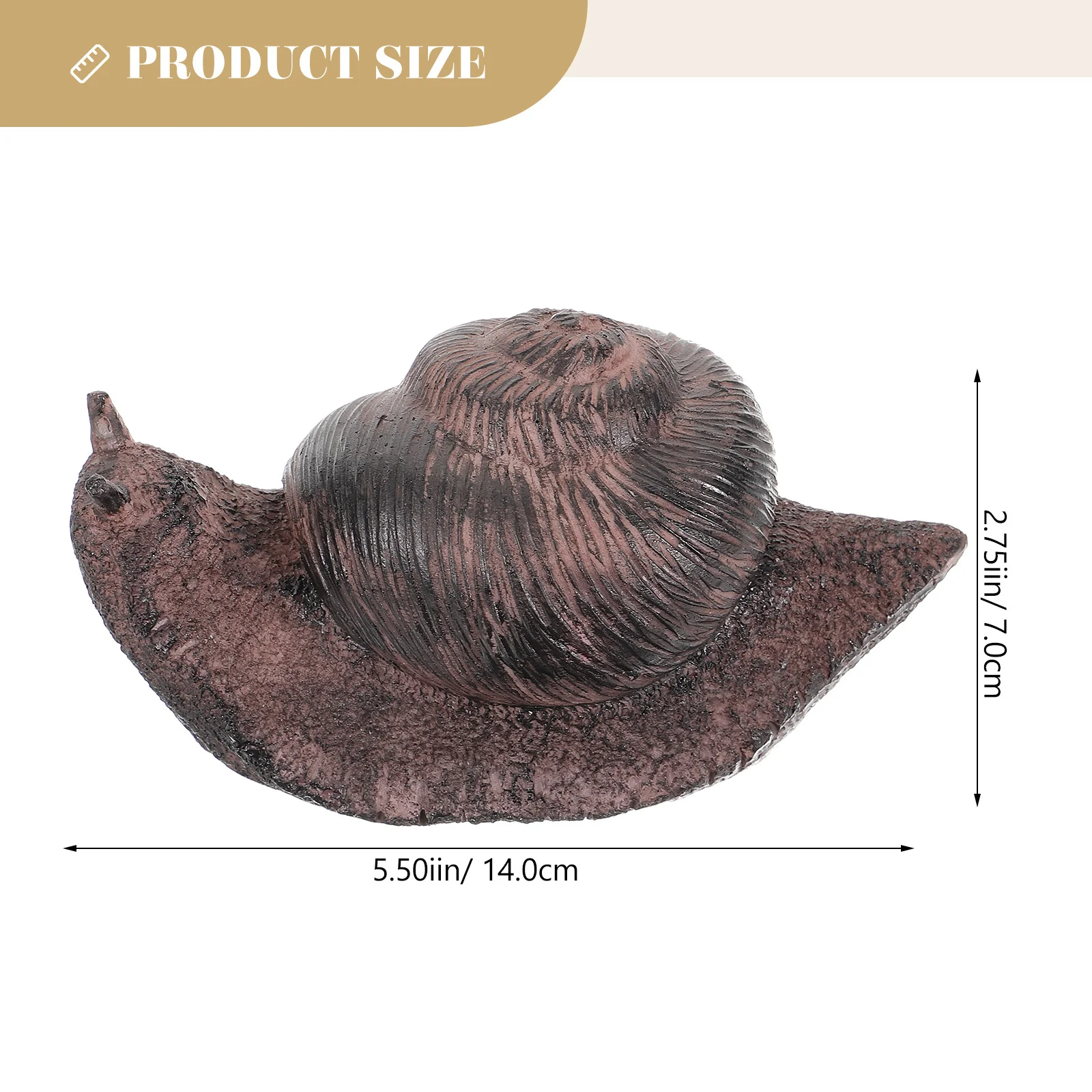 صندوق تخفيف الحجر المقلد في الهواء الطلق مقاوم للماء حاوية تخزين مفاتيح الحديقة حامل راتينج متين آمن #3