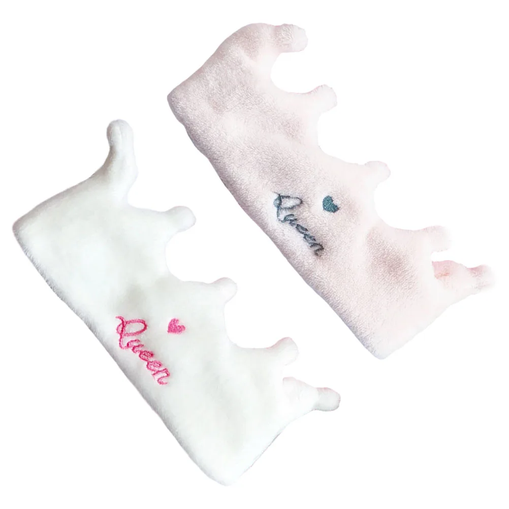 

2Pcs Crown Elastic Hair Hoop Face Washing Band Winter Warm Yoga Running Headwrap Headbands Hairstyling Tool