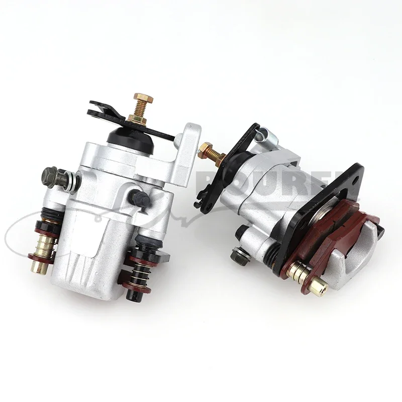Left/Right Rear 64.5mm Brake Caliper For 300cc 400cc Go Kart XT1100 650 Buggy DAZON KINROAD 1100CC ATV Dirt Pit Bike Moto Part