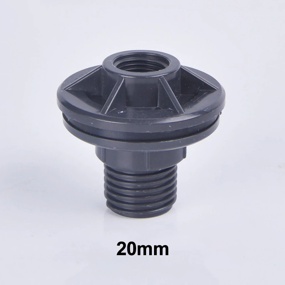 

Серый ПВХ-адаптер с быстрым контролем потока для надежного управления водой для аквариумных бассейнов и систем орошения