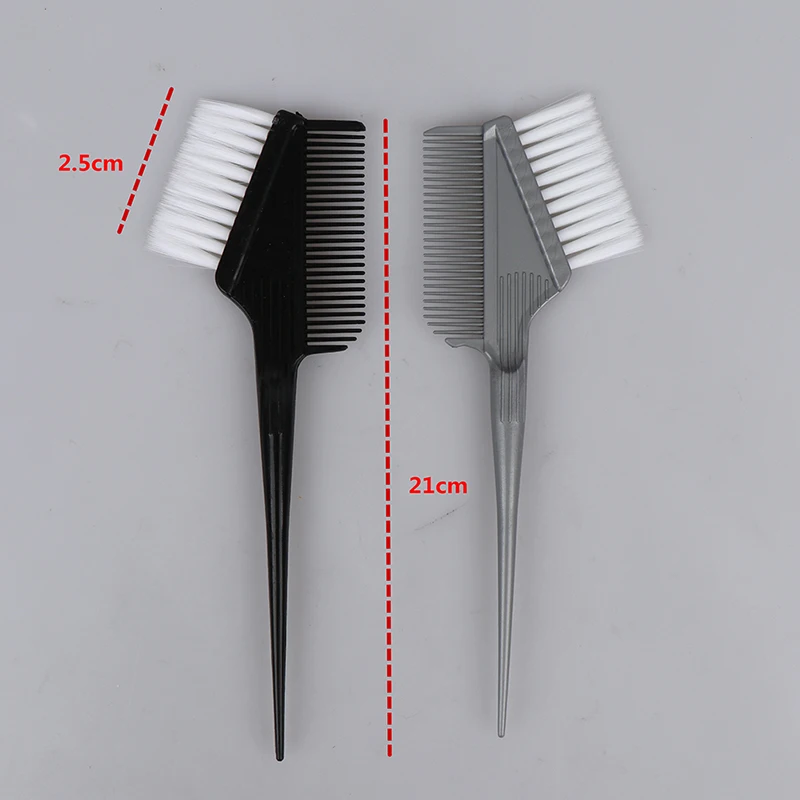 Small hair comb, hair dye tool, sharpened white hair dye comb