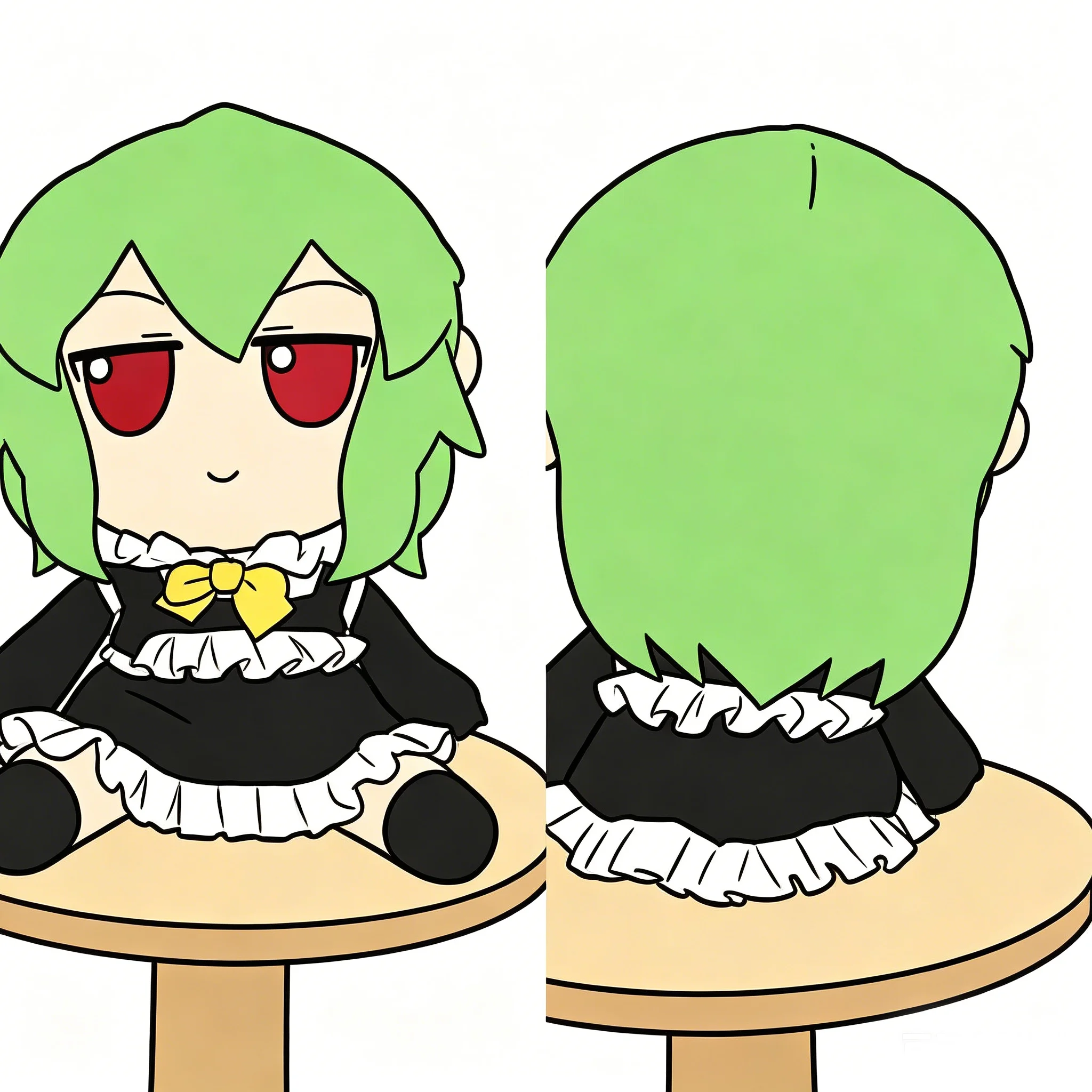 anime-dress-up-toys-yuuka-touhou-project-plush-stuffed-fumo-doll-cosplay-30cm-cute-sitting-posture-pillow-xmas-gift