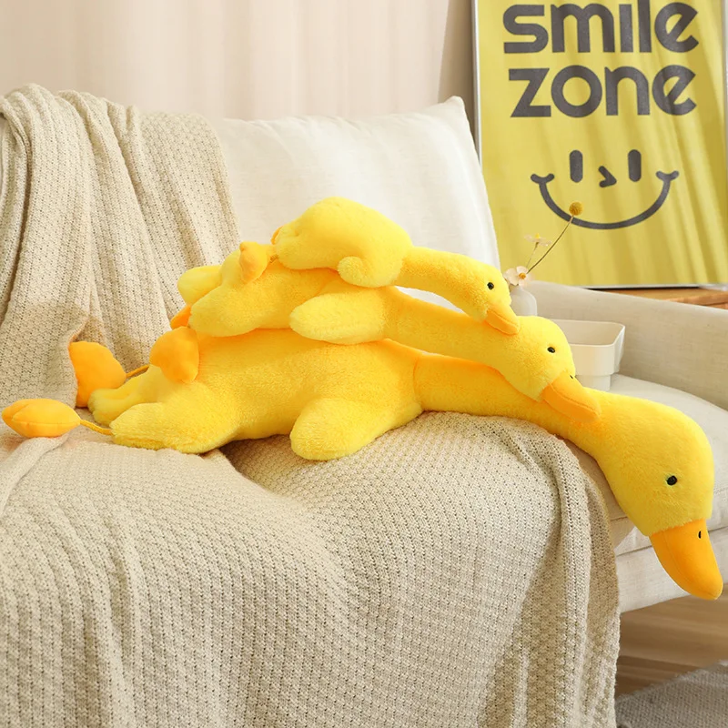 Pluszowa zabawka Kaczka Zabawka głosowa Krzycząca kaczka Poduszka Lalka zwierzęca Zabawka treningowa dla zwierząt Akcesoria dla psów Chłopiec Dziewczyna Dzieci Prezenty urodzinowe