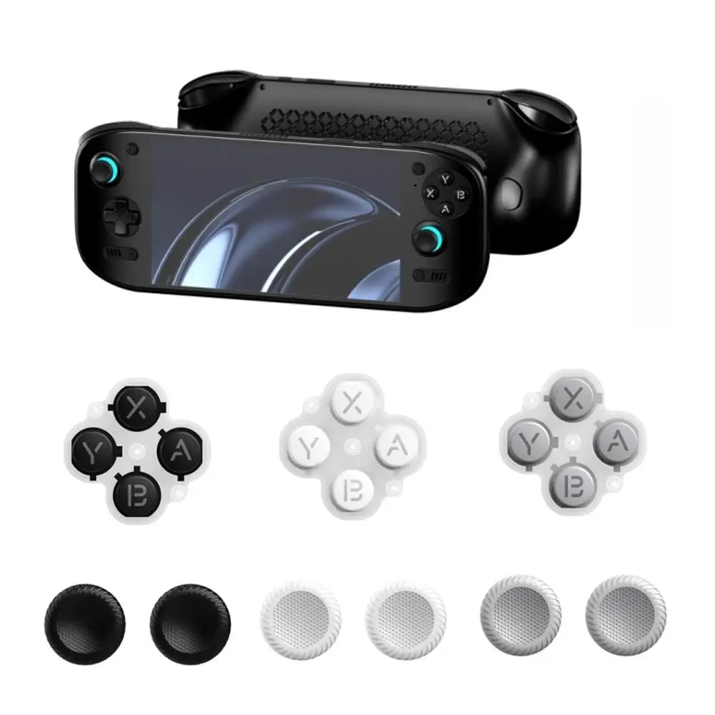 Силиконовый колпачок для портативного джойстика Odin 2Portal с ключом XABY, сменные колпачки для игровой консоли XABY, игровые аксессуары Y1U7