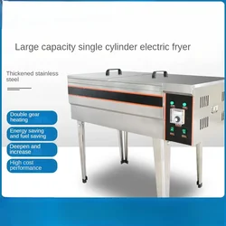 Commercial Electric Deep Fryer with Large Capacity and Temperature Control for Frying Potatoes, Chicken, and More