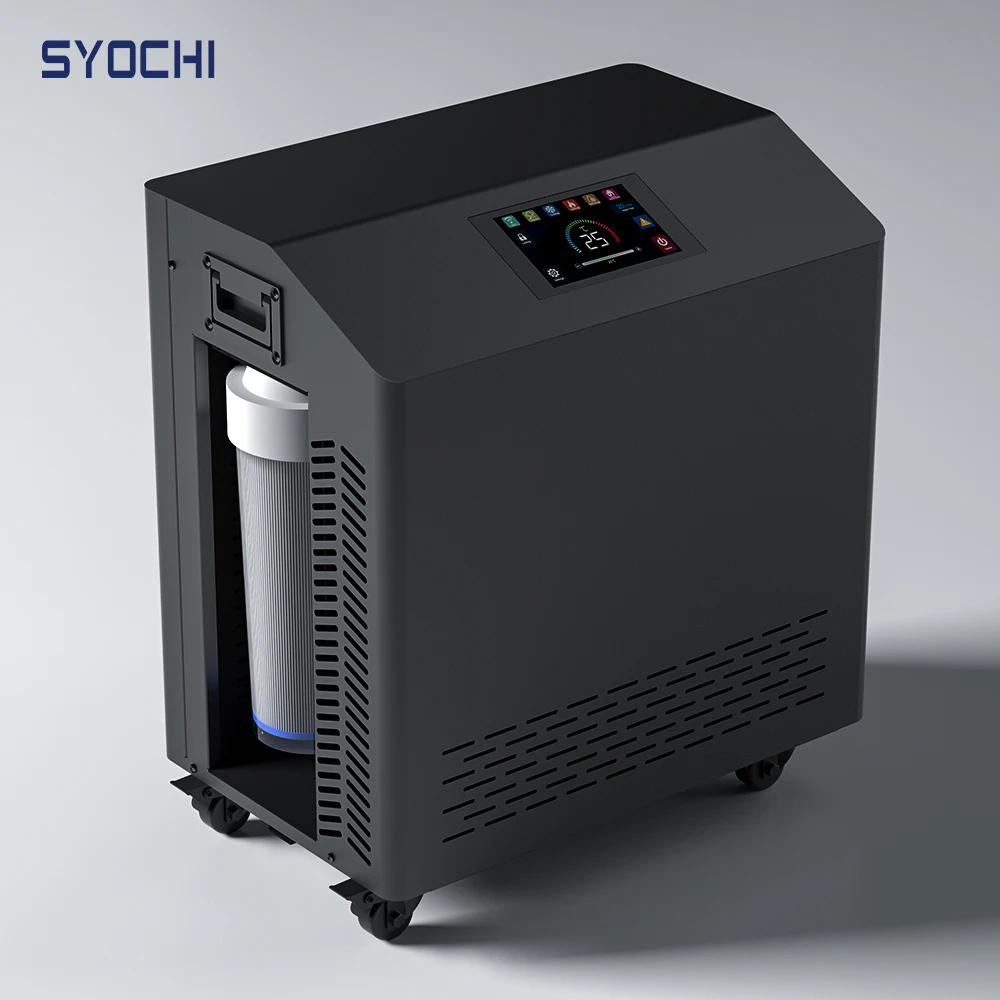 

SYOCHI Factory Original 1hp 2 hp Cold Plunge Industrial Ice Bath Water Chiller Machine With Filter Water Chiller Ice Bath